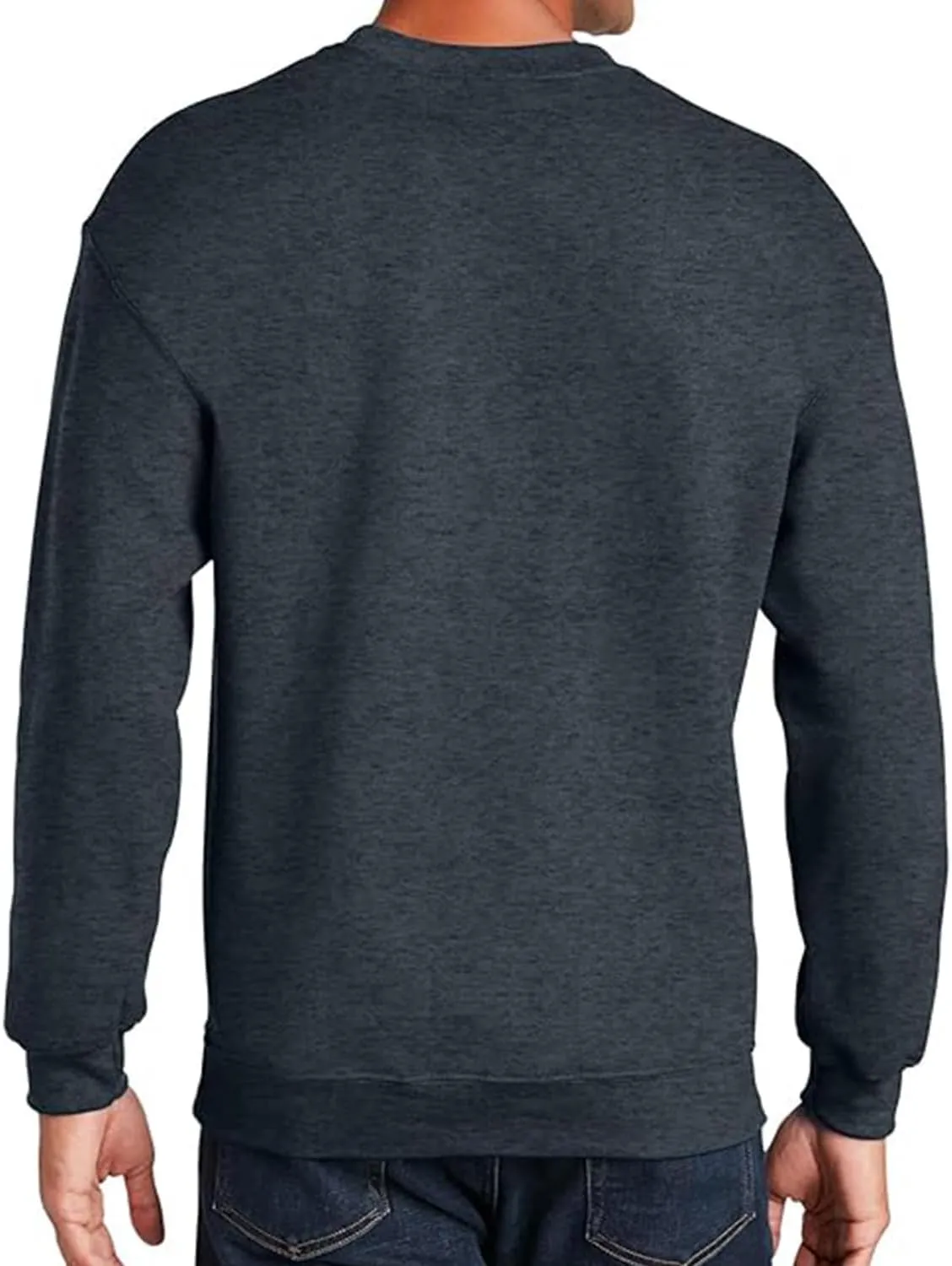 Mens Soft & Cozy Crewneck Sweatshirts Adult Heavy Blend Sweatshirt in 33 Colors. Sizes S-5XL