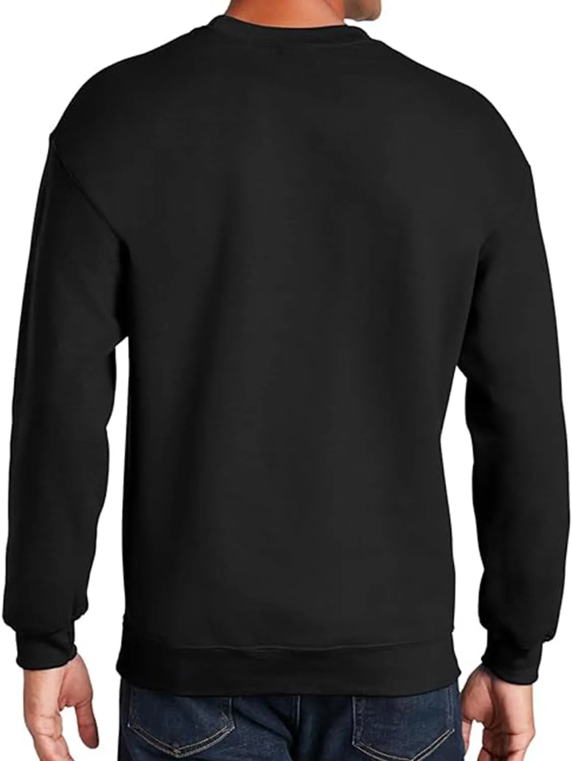 Mens Soft & Cozy Crewneck Sweatshirts Adult Heavy Blend Sweatshirt in 33 Colors. Sizes S-5XL