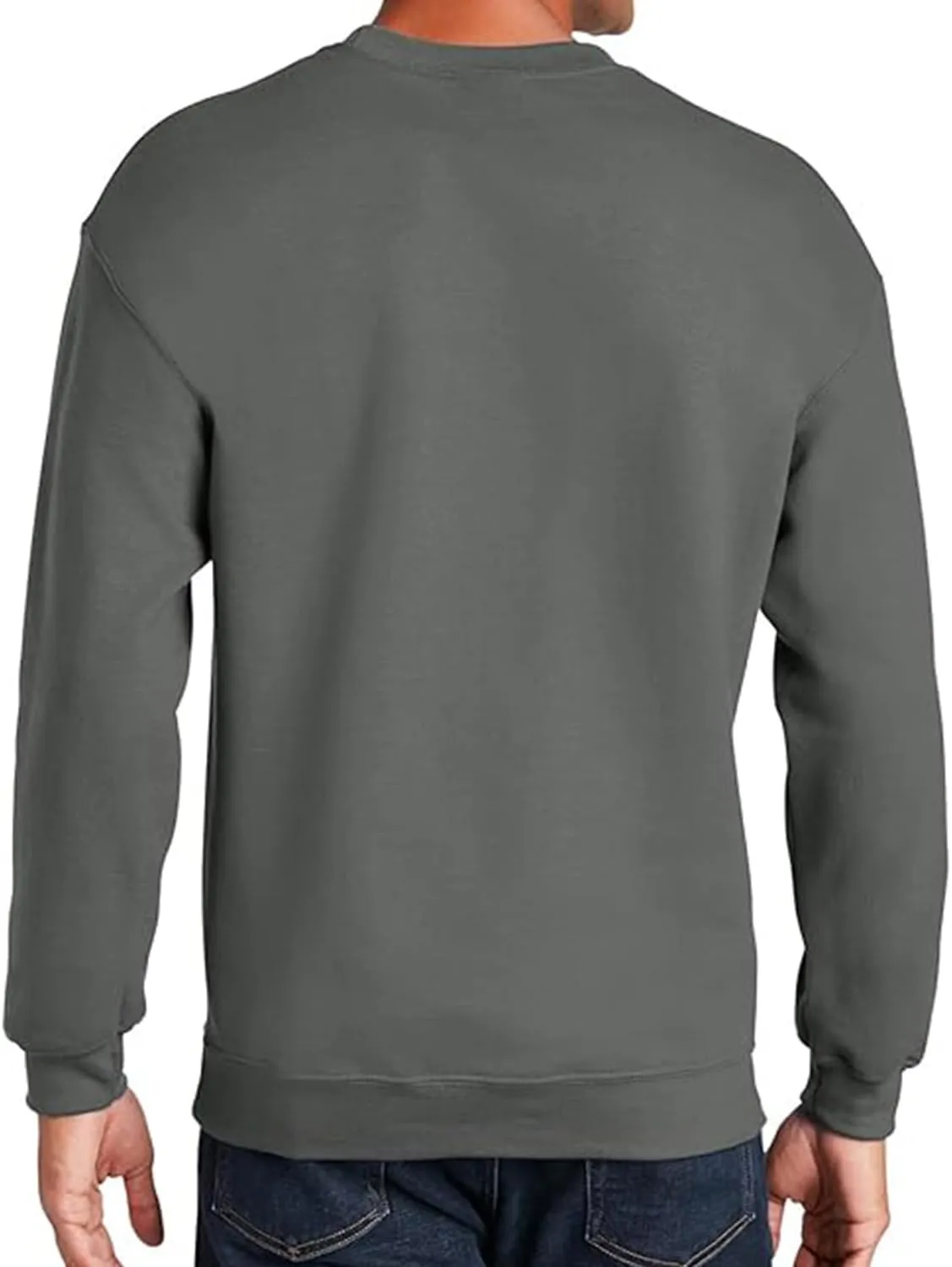 Mens Soft & Cozy Crewneck Sweatshirts Adult Heavy Blend Sweatshirt in 33 Colors. Sizes S-5XL