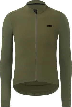 Men's Winter Cycling Jersey Thermal Long Sleeve Bicycle Clothing Fleece Bike Jersey Windproof Race Fit Lightweight