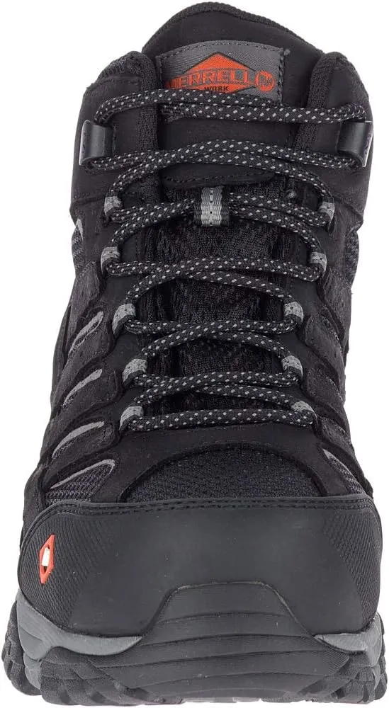 Merrell Men's Moab Vertex Mid Waterproof Composite Toe Construction Boot