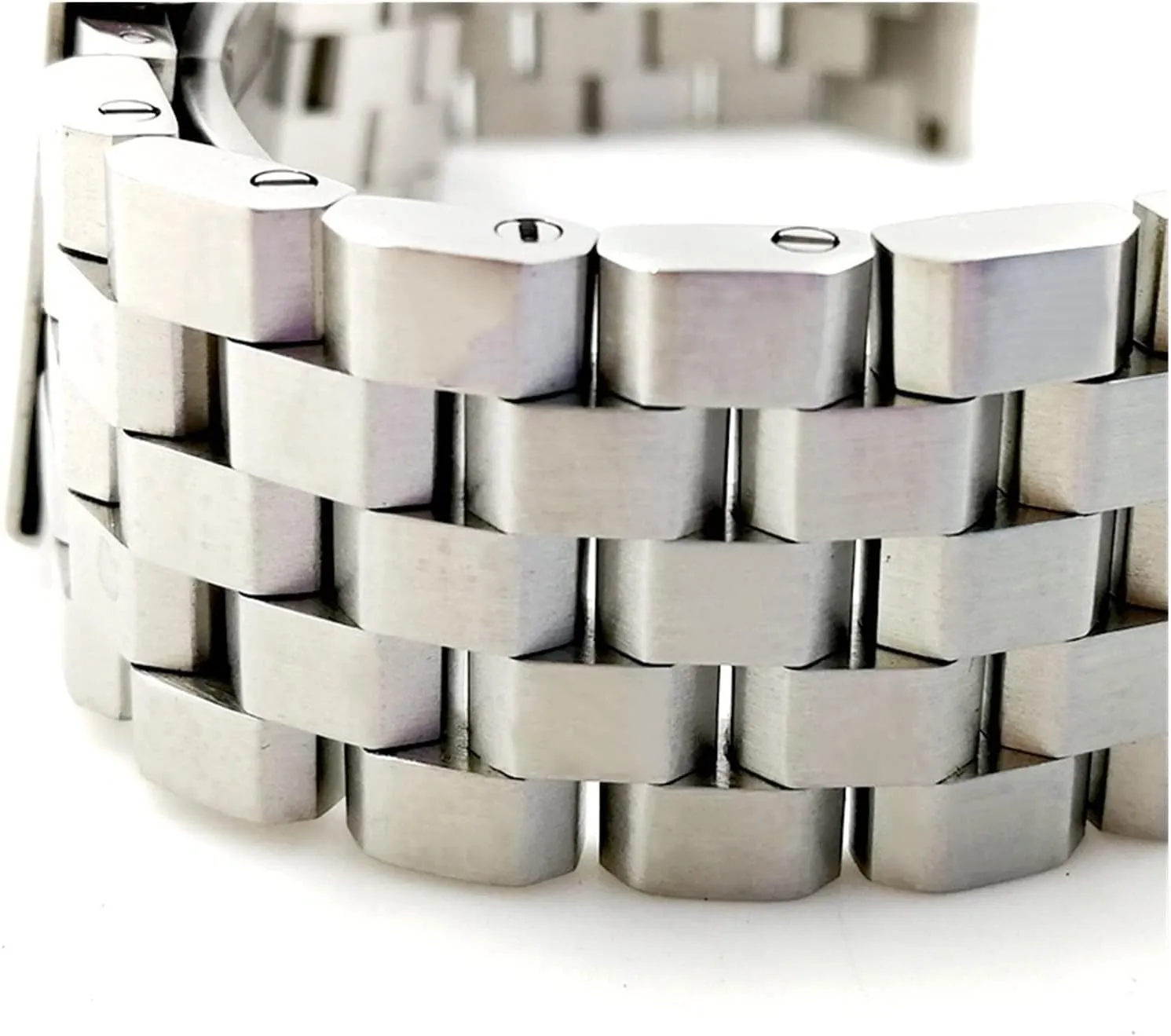 Metal Watch Band Premium Solid Stainless Steel Watch Bracelet Straps Men Women Silver 26mm 24mm 22mm 20mm 18mm