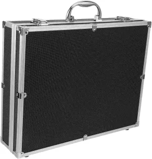 Microphones Carrying Case Aluminum Tool Box Mic Tool Box Mic Suitcase for Broadcast Equipment