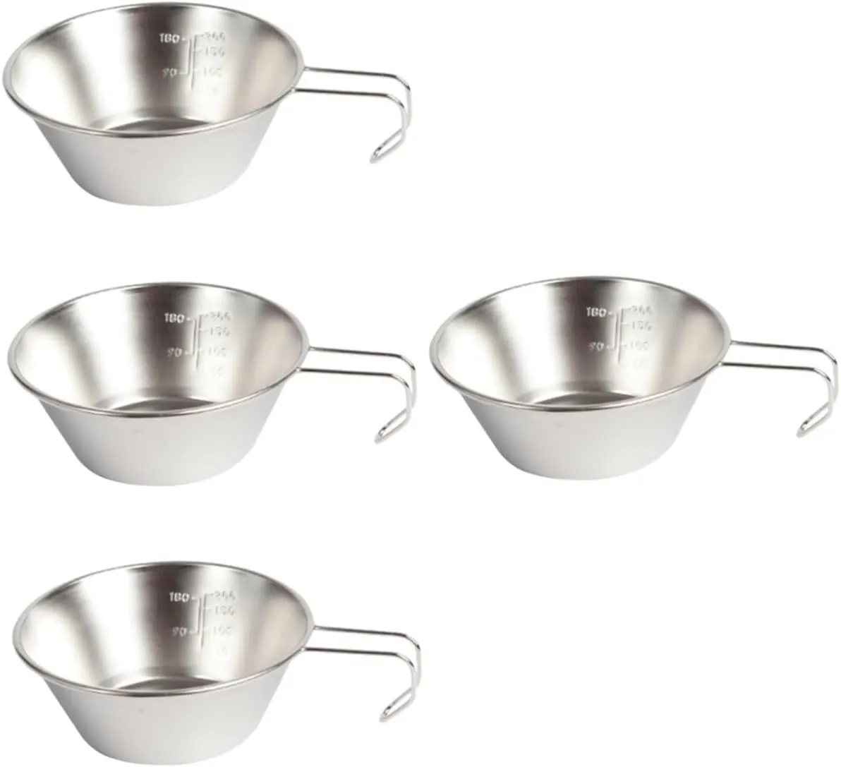 Milisten Camping Makgeolli Bowl Multi Function Water Cup Lightweight Durable Travel Accessory for Hiking BBQ