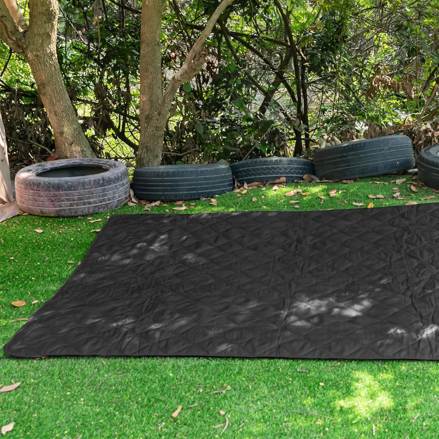 Military Poncho Liner 55”x 79” Camping Blanket Insulation Compact Waterproof for Travel Stadium Outdoor Camping