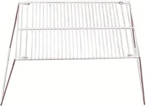 Mini Folding Stove Rack BBQ Grill Pot Stand Stainless Steel Charcoal Non-Stick Outdoor Camping Picnic Tool