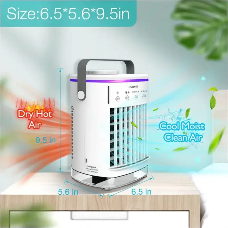 Mini portable air cooler 700ml