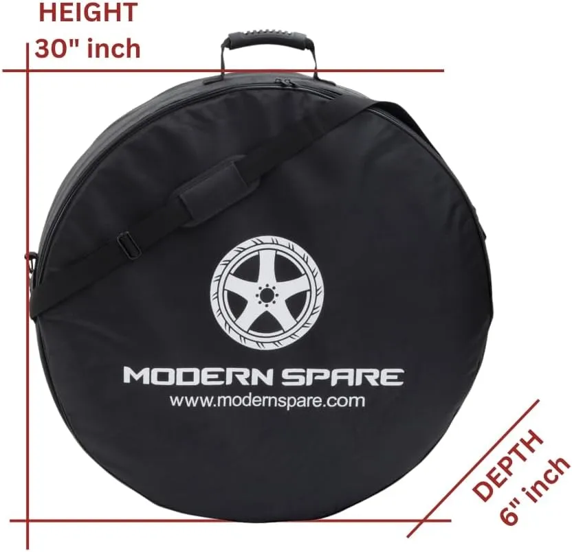 Modern Spare Complete Compact Spare Tire Kit With Carrying Case - Fits All 2025 Hyundai Tucson Models