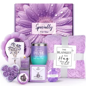 Mother’s Day Gifts Baskets for Wife Mom Women,Happy Birthday Gifts for Her Girlfriend Sister Friend,Relaxing Spa Gift,Retirement,Get Well Self Care Package,Thank You,Gifts Box for Her Graduation