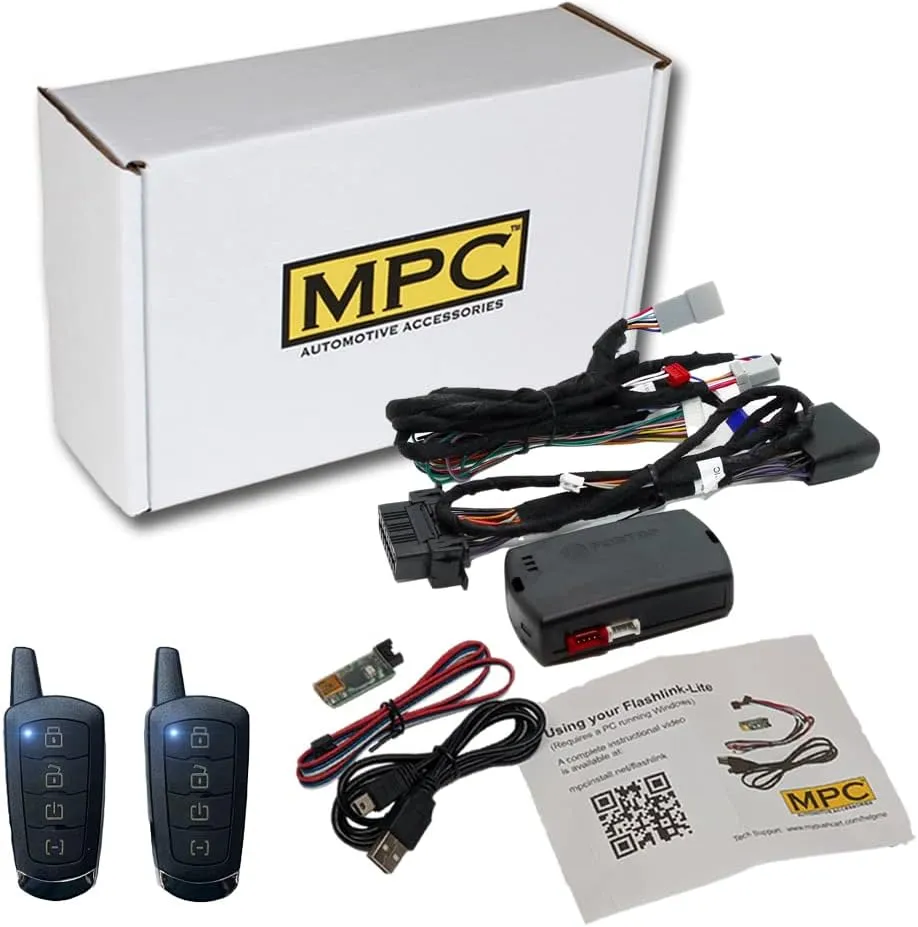 MPC Remote Start Compatible with Dodge Durango 18-24, Journey 18-20, Jeep Grand Cherokee 18-21 || Plug N Play || (2) Extended Range 4 Button 2-Way Remotes - Up to 3,000 ft