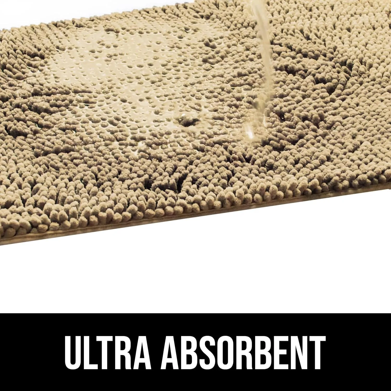 Muddy Mat® Dog Blanket - Chenille Water Absorption Blanket for Bed & Couch Cover for Dogs Washable, Anti-Slip Soft and Durable Furniture Protector for Dogs - Beige 29"x40"