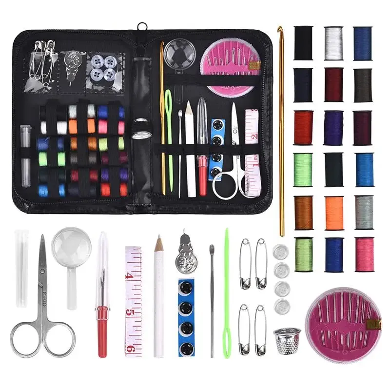 Multi-function Sewing Box Set - DIY Sewing Kits for Hand Quilting, Stitching, Embroidery