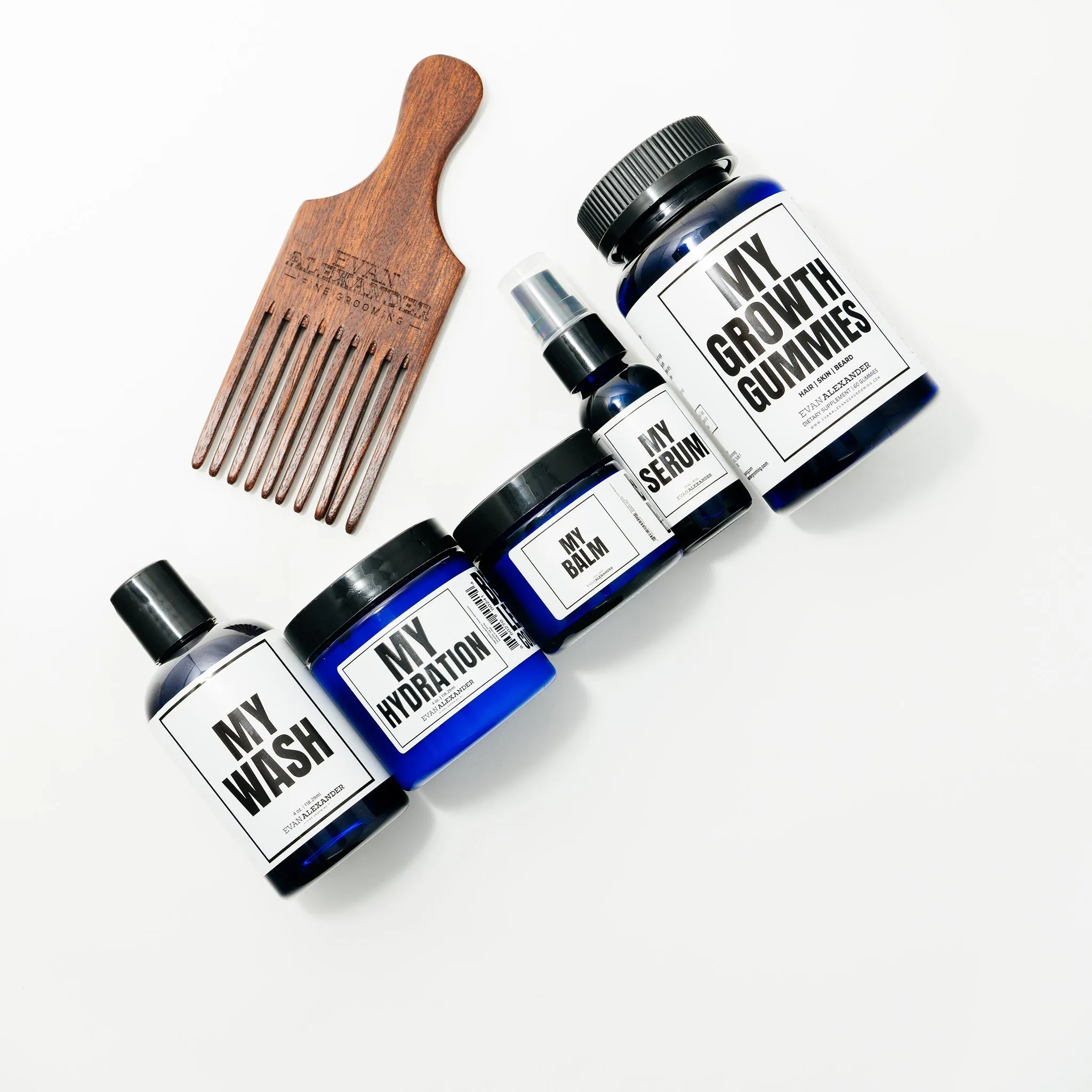 MY Growth Beard Kit w/Sandalwood Pick