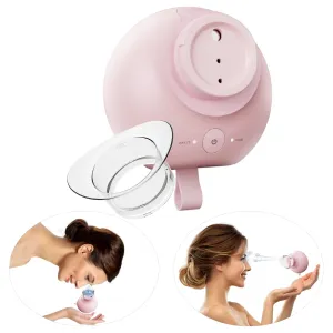 Nano Eye Mist Sprayer & Eye Wash Kit, Portable Eye Mister for Eyelid to Relief Dry Eyes, Rechargeable Eye Steamer for Eye Drops Tool for Dryness, Stye, Skin SPA at Home, Office, Travel (Pink)