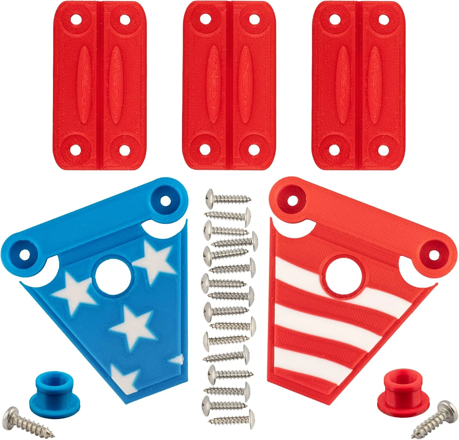 NeverBreak Parts - Igloo Cooler Replacement Parts - Large Repair Kit | High Strength Igloo Cooler Hinges Replacement with Latches | Ice Chest Repair Kit