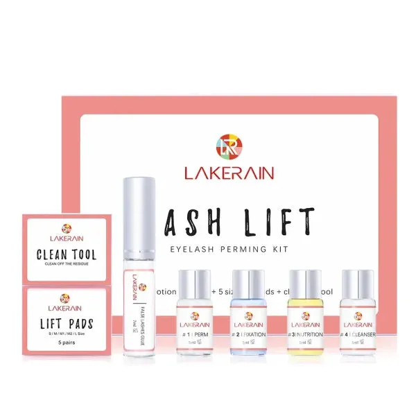 New Lash Lift Kit – Long-Lasting Eyelash Perming Lotion & Fixation Glue for Home or Salon Use