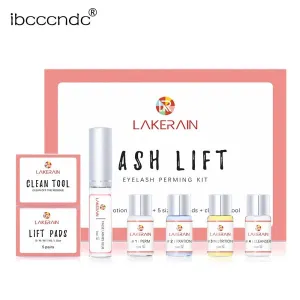 New Lash Lift Kit – Long-Lasting Eyelash Perming Lotion & Fixation Glue for Home or Salon Use