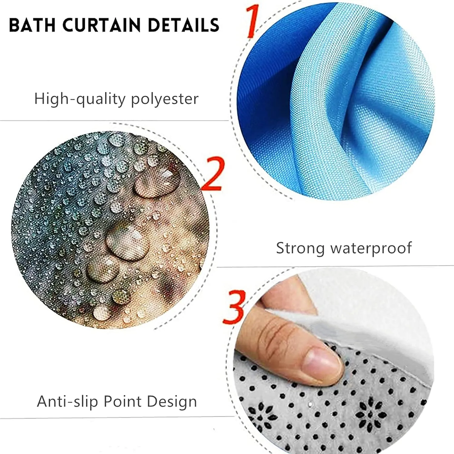 Nkzply 4 Pcs Blue Marble Shower Curtain Sets with Rugs Gold Bathroom Sets with Shower Curtain and Rugs Modern Abstract Bathroom Decor Accessories Shower Curtains for Bathroom Toilet Lid Cover