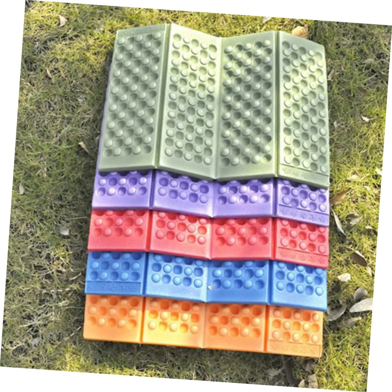 NOLITOY 10pcs Picnic Mat Foldable Multi-Functional Beach Pad for Outdoor Travel Camping Hiking and Picnics Lightweight Xpe Material Mixed Colors
