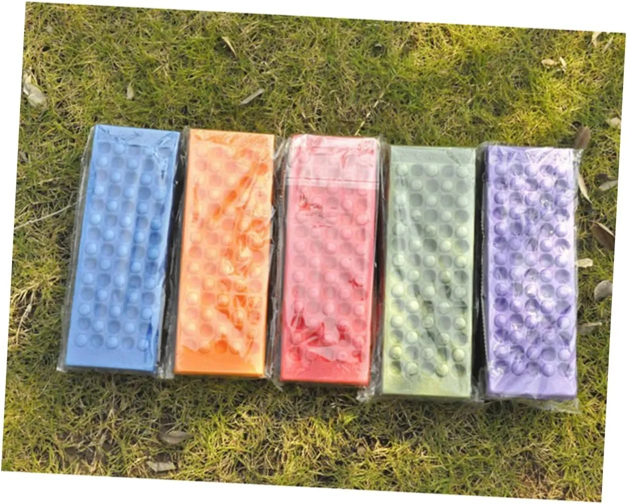 NOLITOY 10pcs Picnic Mat Foldable Multi-Functional Beach Pad for Outdoor Travel Camping Hiking and Picnics Lightweight Xpe Material Mixed Colors