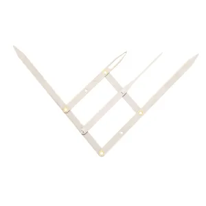 NOLITOY 2pcs Stainless Steel Eyebrow Ruler Golden Ratio Measuring Tool for Microblading Lightweight and Design for Eyebrow Shaping Easy to Use and Carry