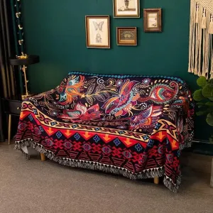 Nordic Bohemia Waterproof Sofa Blanket – Stylish & Functional