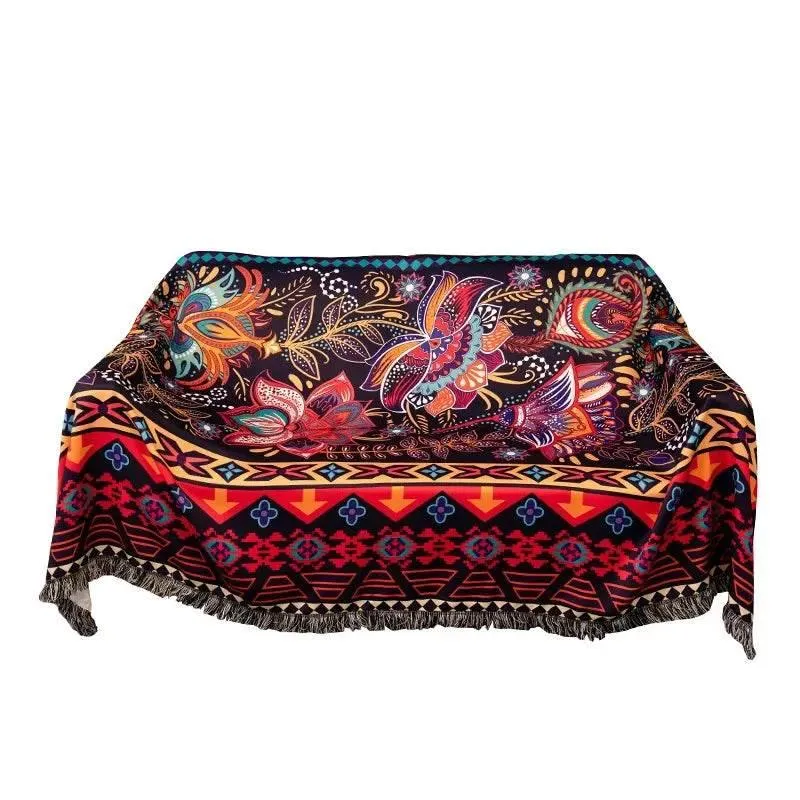 Nordic Bohemia Waterproof Sofa Blanket – Stylish & Functional