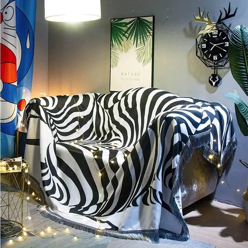 Nordic Bohemia Waterproof Sofa Blanket – Stylish & Functional