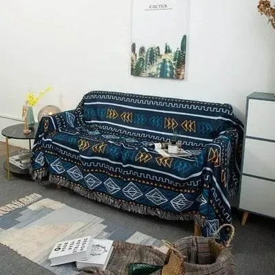Nordic Bohemia Waterproof Sofa Blanket – Stylish & Functional