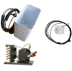 Nova Kool LT211-RT4 Fridge-Freezer Kit With BDF50 Compressor - 12V to 24V - For 14L Freezer in 260L Fridge (LT211-RT4)
