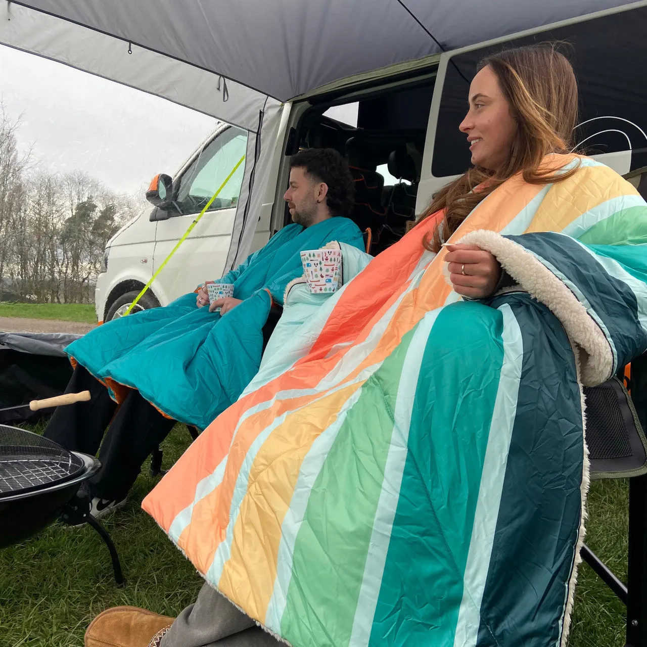 Olpro Blanco Outdoor Camping Blanket (Vivid Spruce)