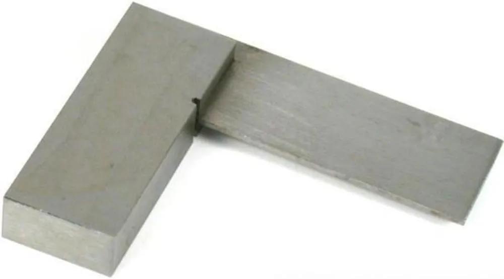 OMEX Machinist Steel Square 2" | Precision Square Solid Industrial | 90 Right Angle Precision Ground Hardened Steel | 2 Inches / 50 MM