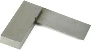 OMEX Machinist Steel Square 2" | Precision Square Solid Industrial | 90 Right Angle Precision Ground Hardened Steel | 2 Inches / 50 MM