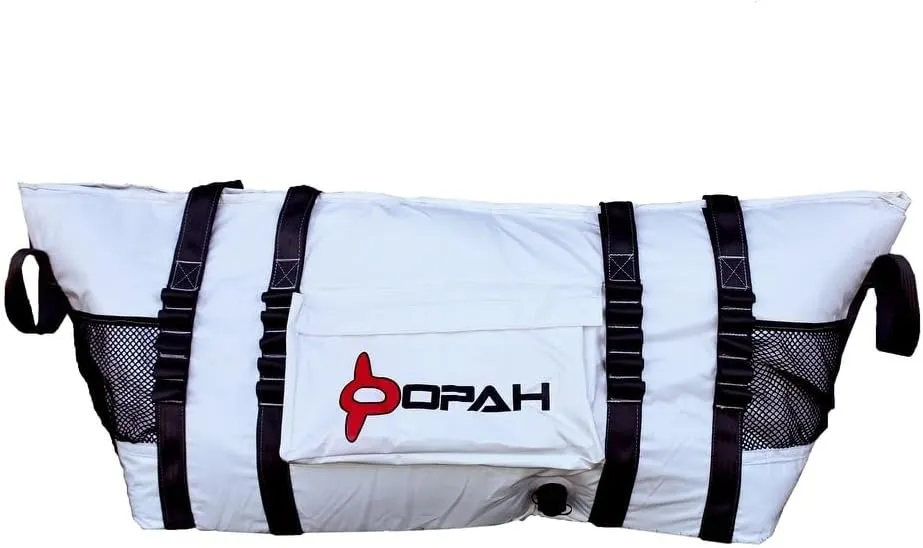 Opah Gear Fathom 5 Insulated Fish Kill Cooler Bag for Yellowtail, 58" L x 18" W x 24" H, Heavy Duty, Marine-Grade Vinyl, UV Resistant, Camping & Fishing