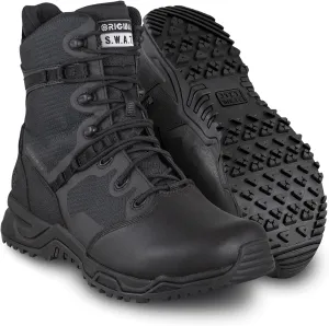 Original S.W.A.T. Unisex-Adult Alpha Fury 8" Side Zip Leather Toe Waterproof Outdoors Equipment