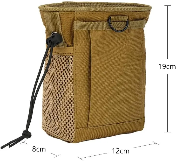 Outdoor Tactical Waist Bag, Multi-Functional Sports Portable Tool molle, Belt Slingshot Small Storage Hanging Bag