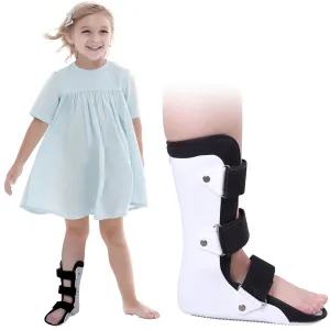 Pediatric Walking Boot For Kids,Fracture Boot for Kids, Orthopedic Support Shoe for Youth Ankle Break Injury, Kid's Stress Metatarsal Bone Fracture, Broken Foot or Toe Recovery Cast, Right(L)
