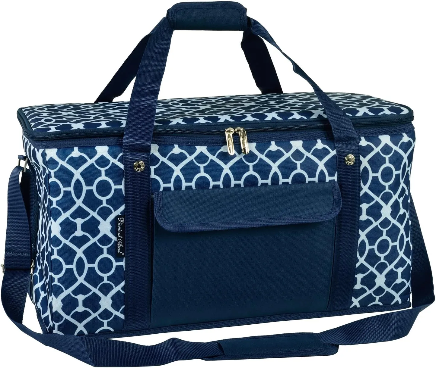 Picnic at Ascot 64 Can Capacity Heavy Duty Collapsible Leakproof Cooler- Designed & Quality Approved in The USA
