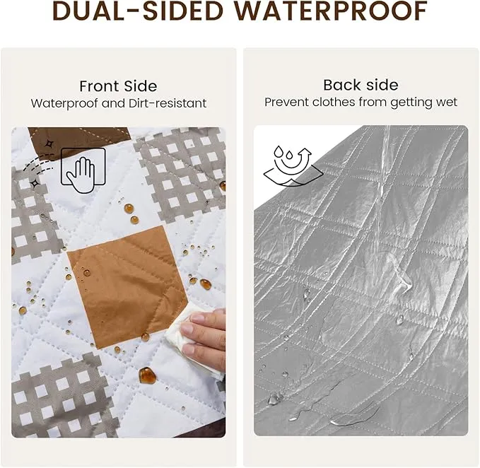Picnic Blankets,80''x80'' Extra Large Picnic Blankets,Outdoor Picnic Blankets Waterproof Foldable for 6 to 8 Adults,Picnic Mat for Camping Beach Grass Lawn Park