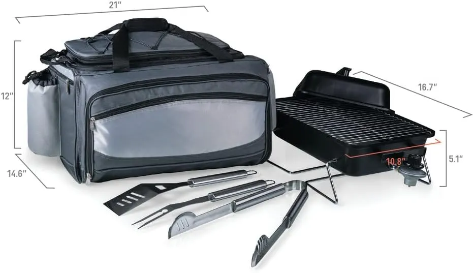 PICNIC TIME NCAA Vulcan Tailgating Cooler/Grill