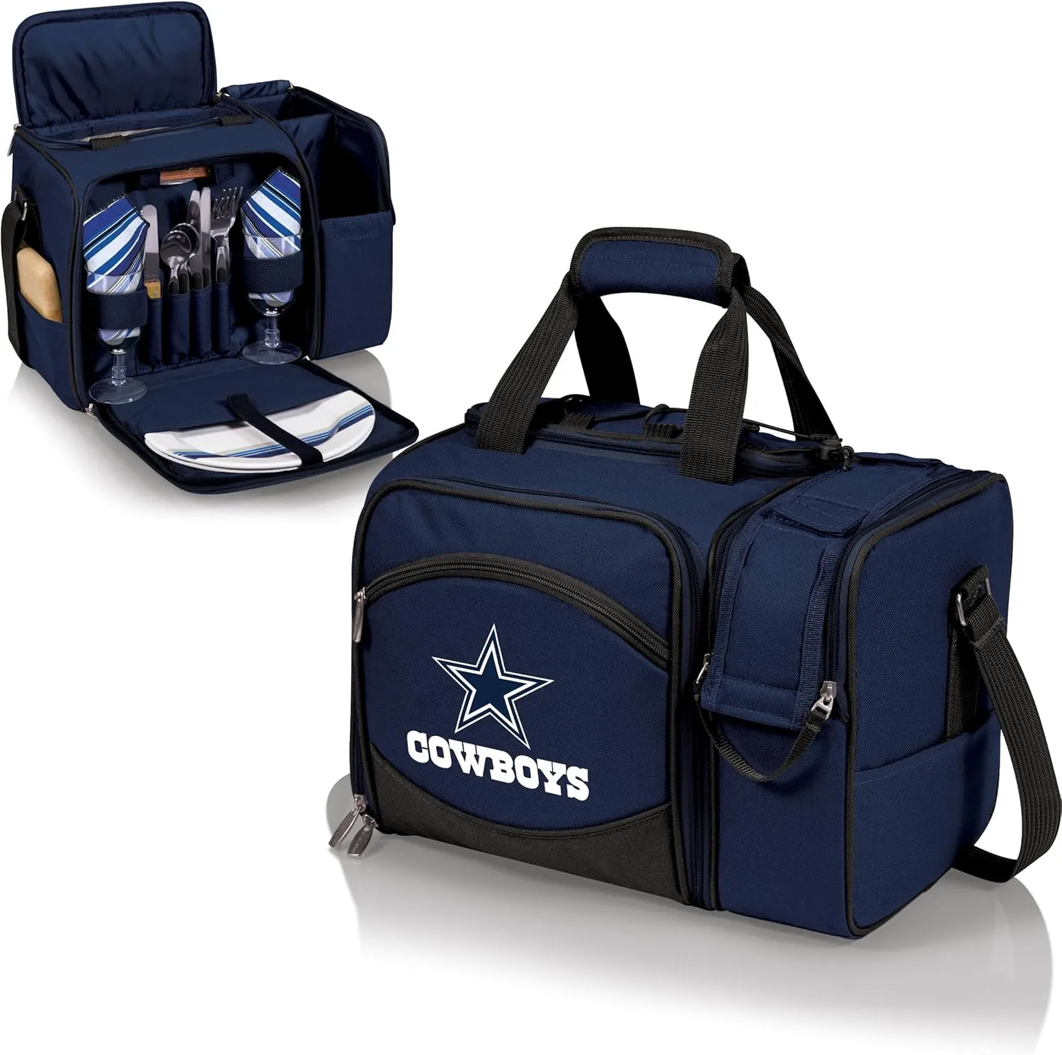 PICNIC TIME NFL Unisex-Adult NFL Malibu Picnic Basket Cooler