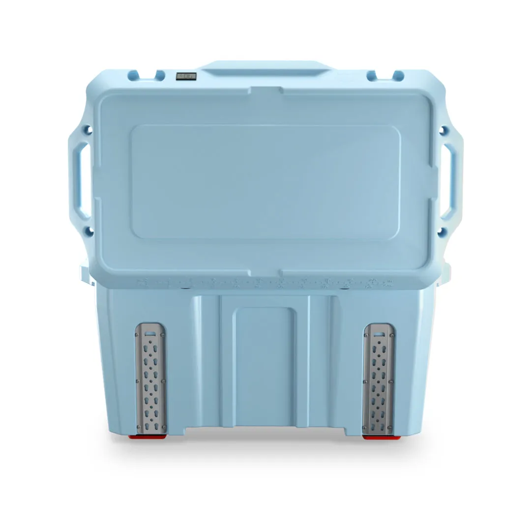 Pilot Outdoors® Premium Ice Chest Cooler Model 50/80 (Light Blue)