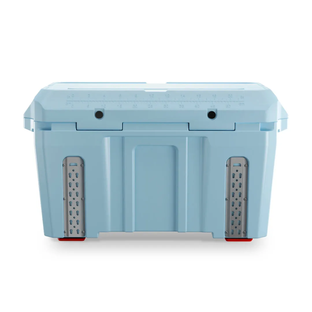 Pilot Outdoors® Premium Ice Chest Cooler Model 50/80 (Light Blue)
