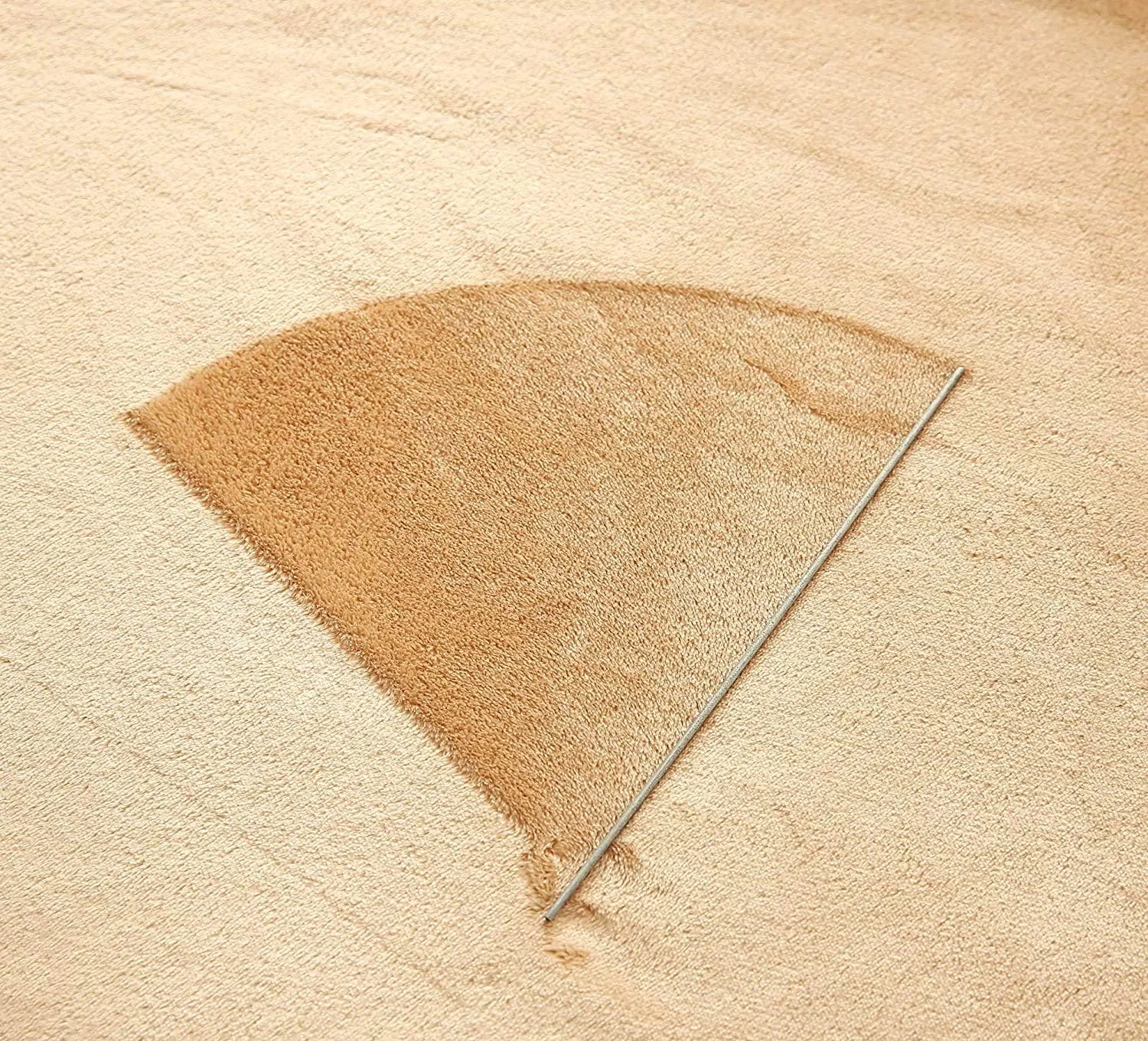 Polar Fleece Blankets King Size for The Bed Extra Soft Brush Fabric Super Warm Sofa Blanket 90" x 108"(Camel King)