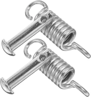 POPETPOP 2Sets Heavy Duty Swing Hangers with Swivel Hooks and Steel Springs for Easy Installation for Hammock Chairs Porch Swings and Gym Ropes Durable and Versatile