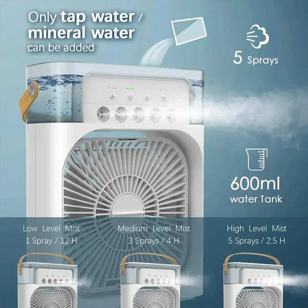 Portable Fan for Cooling Your Desktop Space