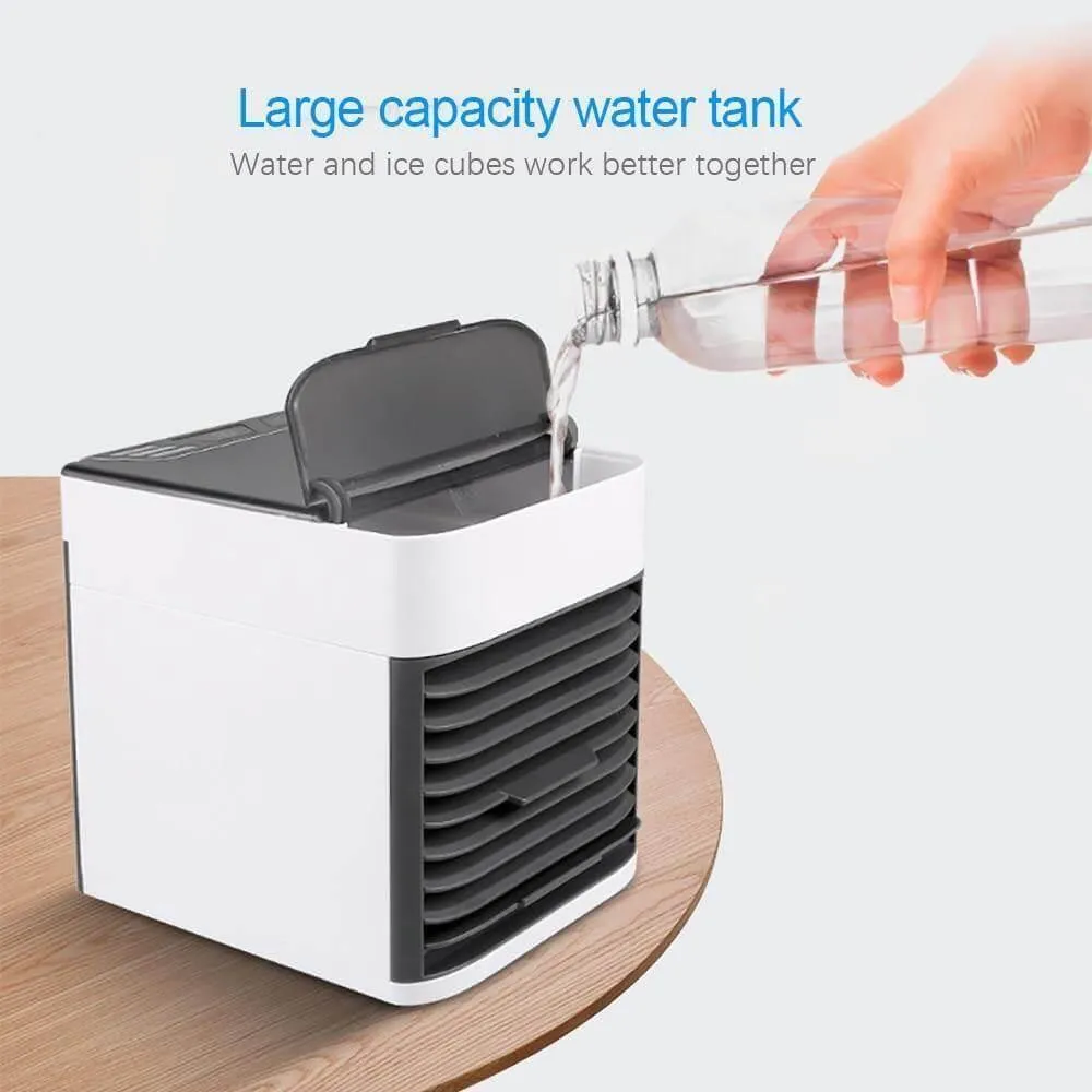 Portable Mini Humidifier  Air Cooler Fan