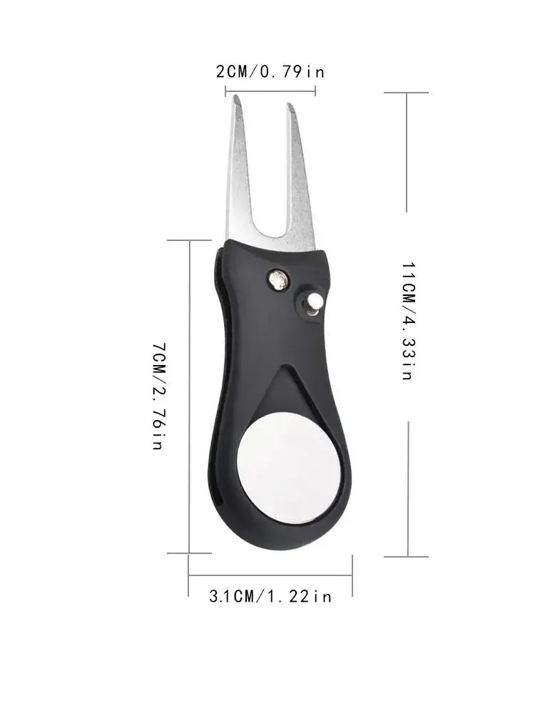 Portable Stainless Steel Golf Repair Tool