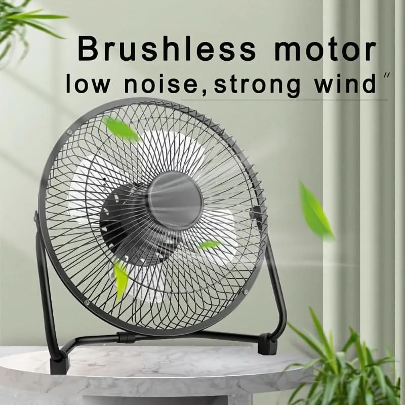 Portable USB Desktop Fan – 360° Adjustable Angle