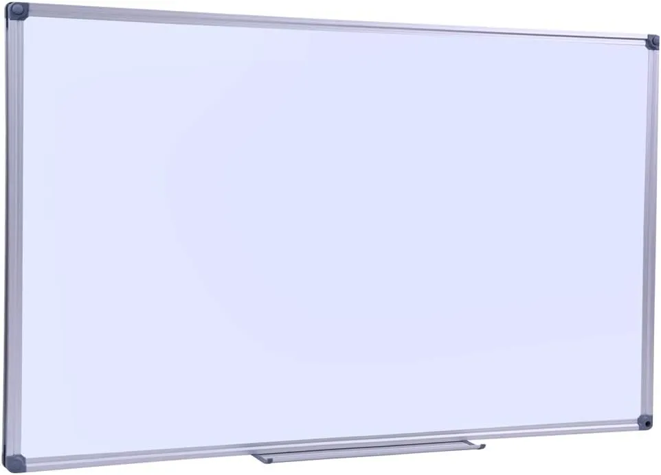 Premium 72"x 48" Multipurpose Magnetic Dry Erase Board with Aluminum Frame | Versatile Wall-Mounted Whiteboard with Pen Tray for Enhanced Office and Classroom Presentations